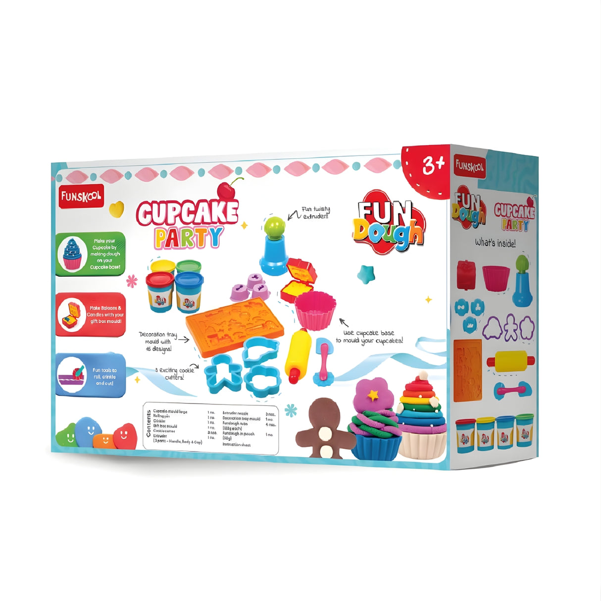 Funskool Fundough Cup Cake Party_3