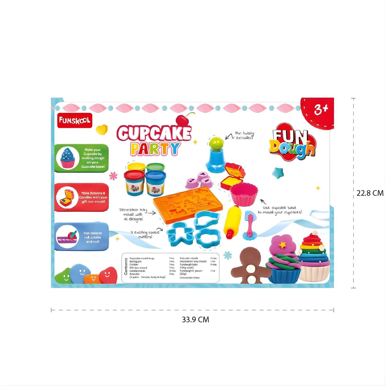 Funskool Fundough Cup Cake Party_4