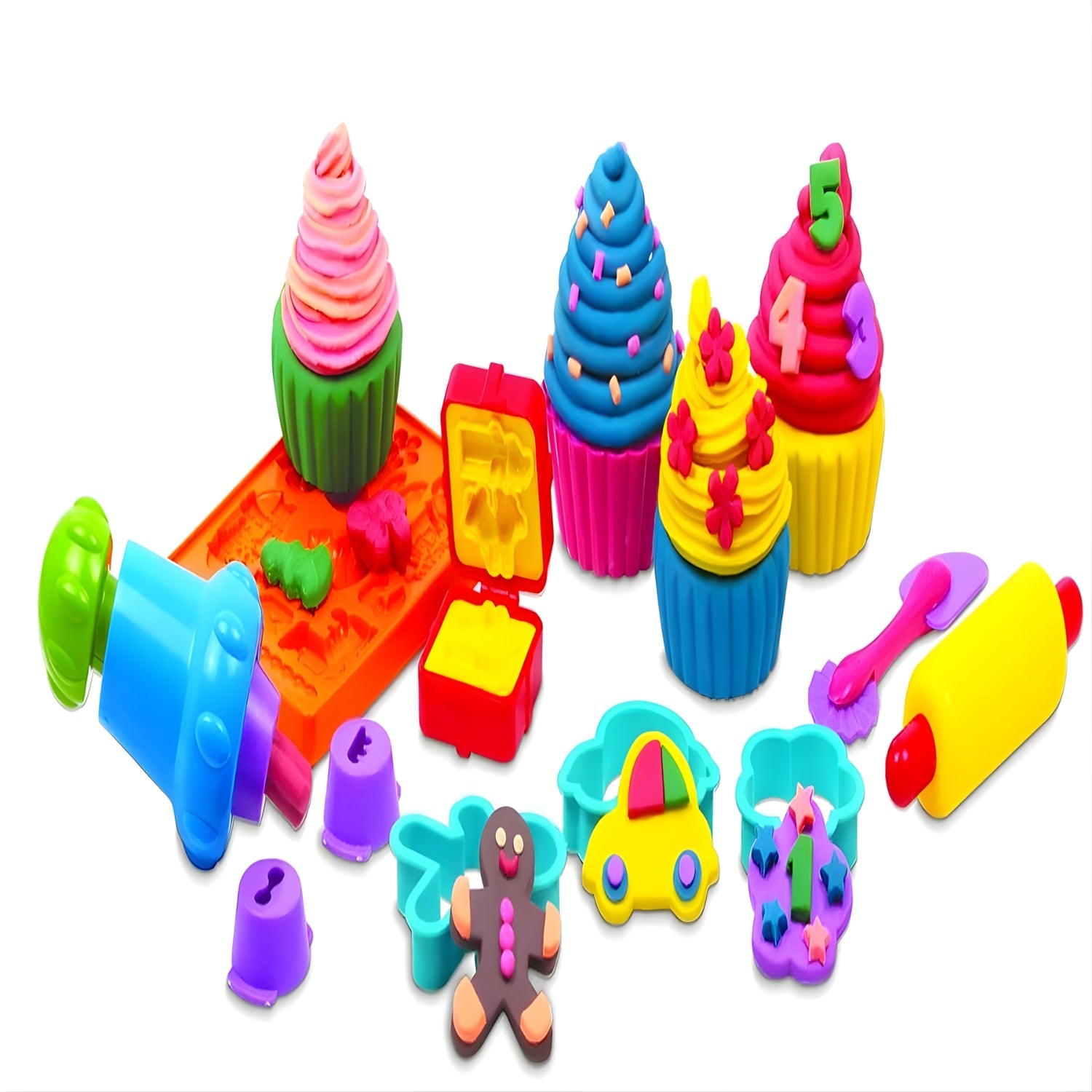 Funskool Fundough Cup Cake Party_5