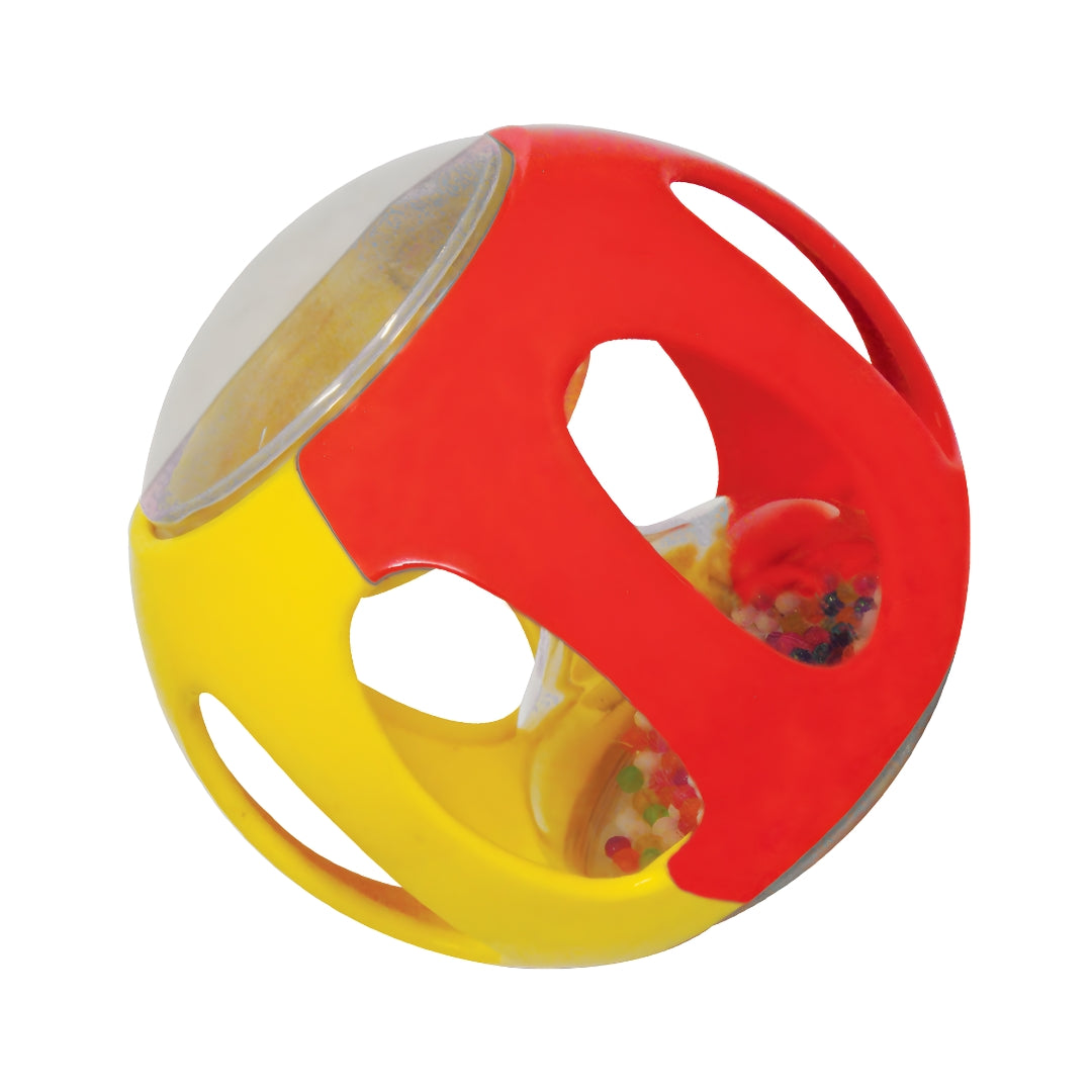 Funskool Giggles Baby Action Ball - Yellow and Red_06
