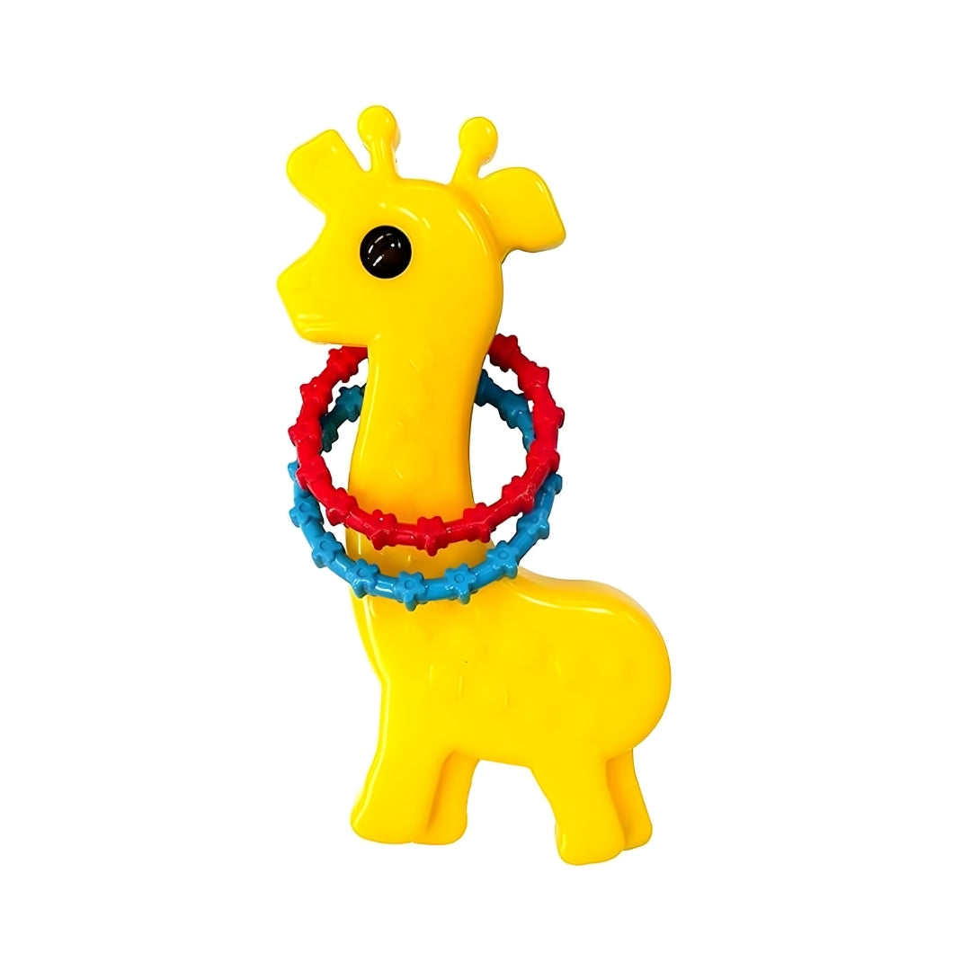 Funskool Giggles Baby Giraffe Rattle - Yellow_1