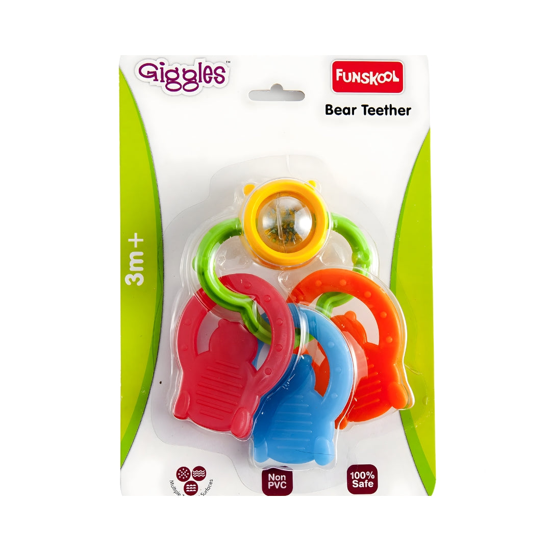 Funskool Giggles Bear Teether_2