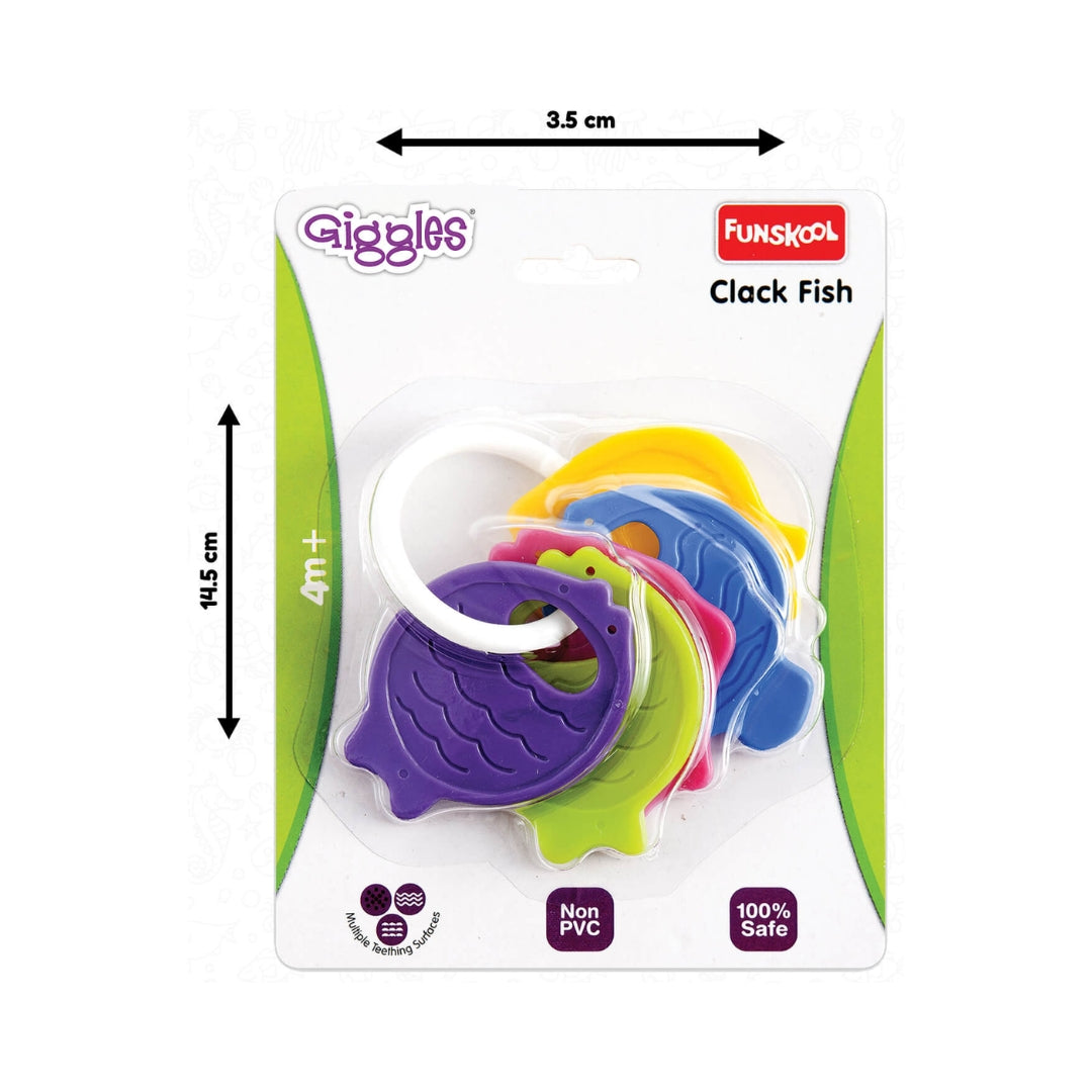 Funskool Giggles Clack Fish Teether_2