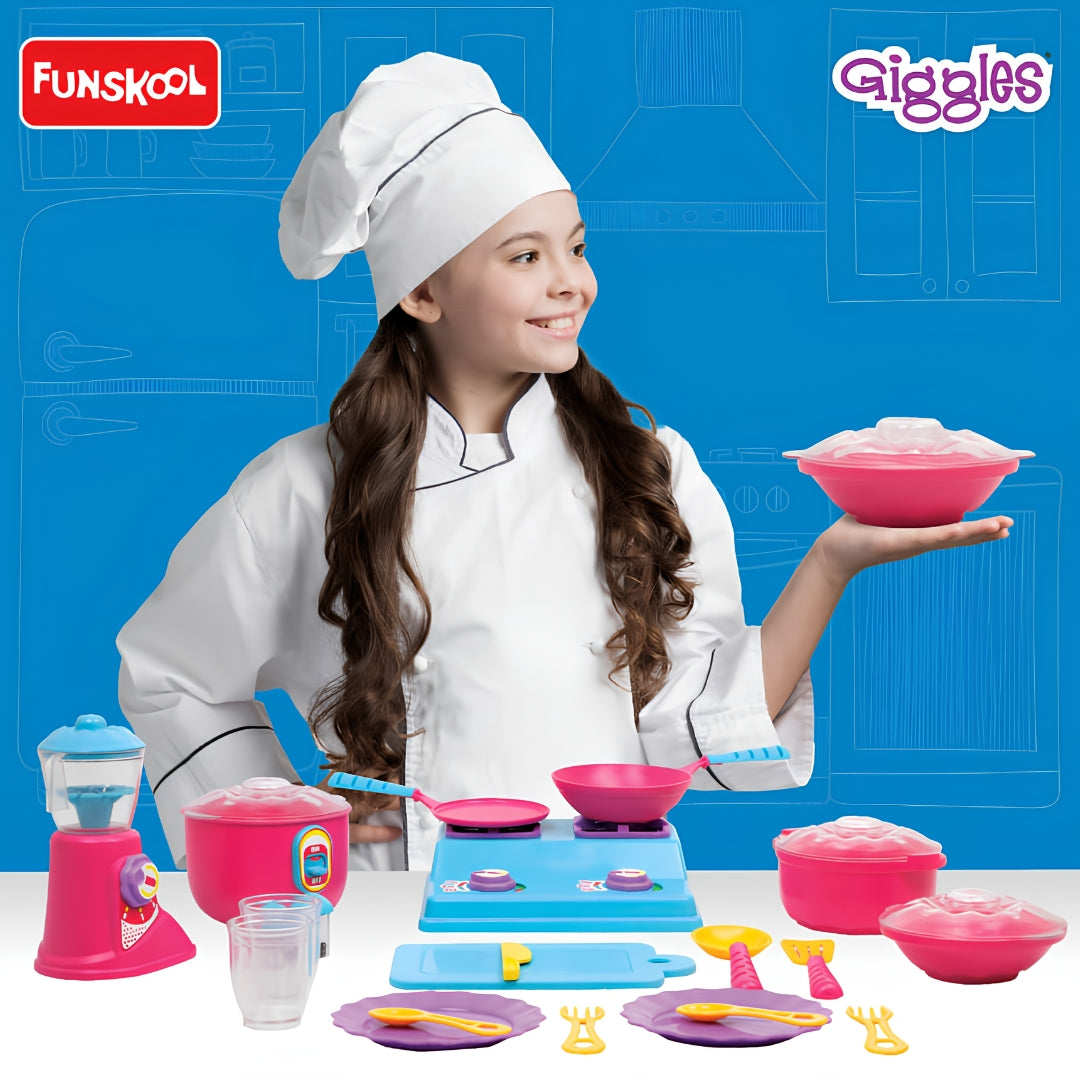 Funskool Giggles Complete Kitchen Set_10