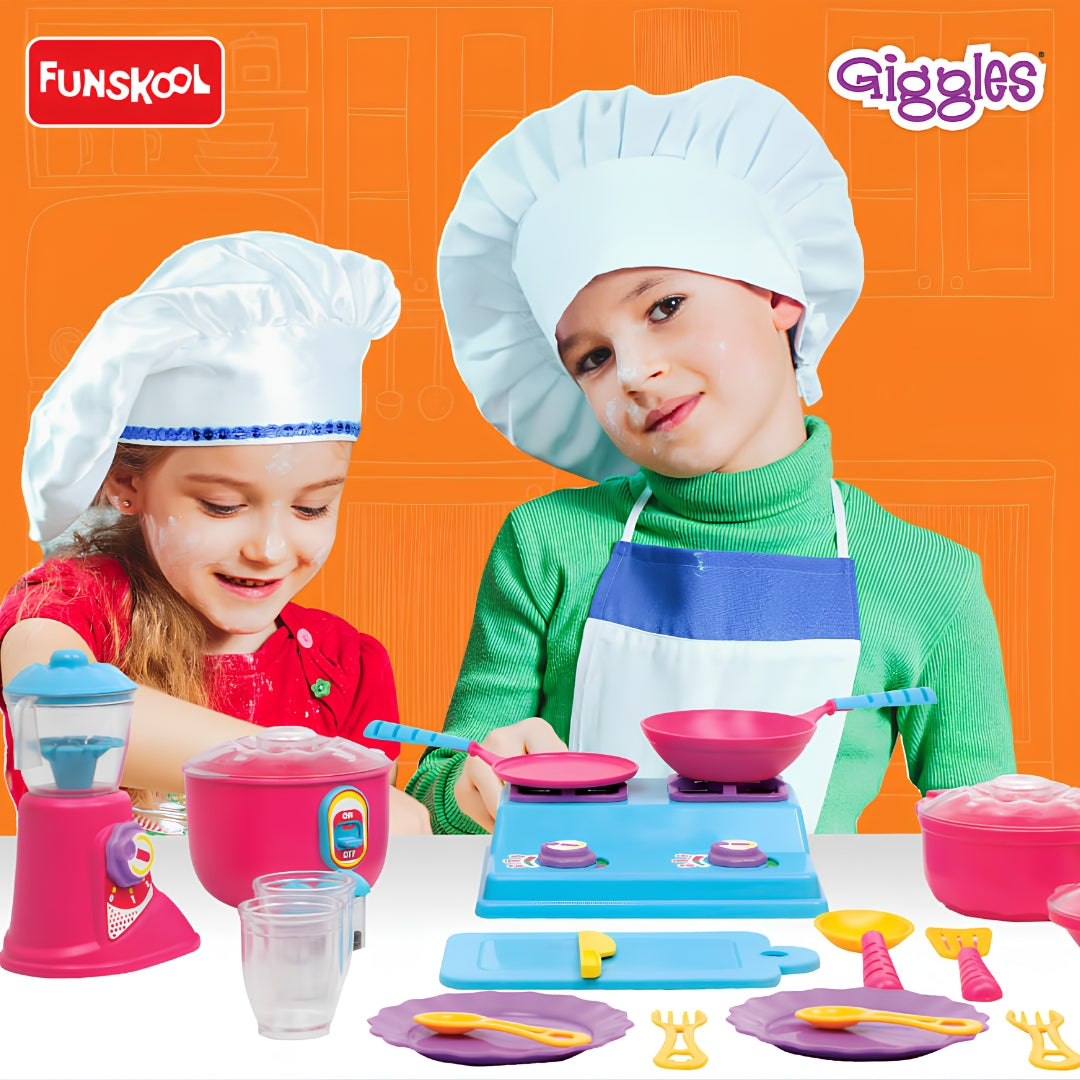 Funskool Giggles Complete Kitchen Set_11