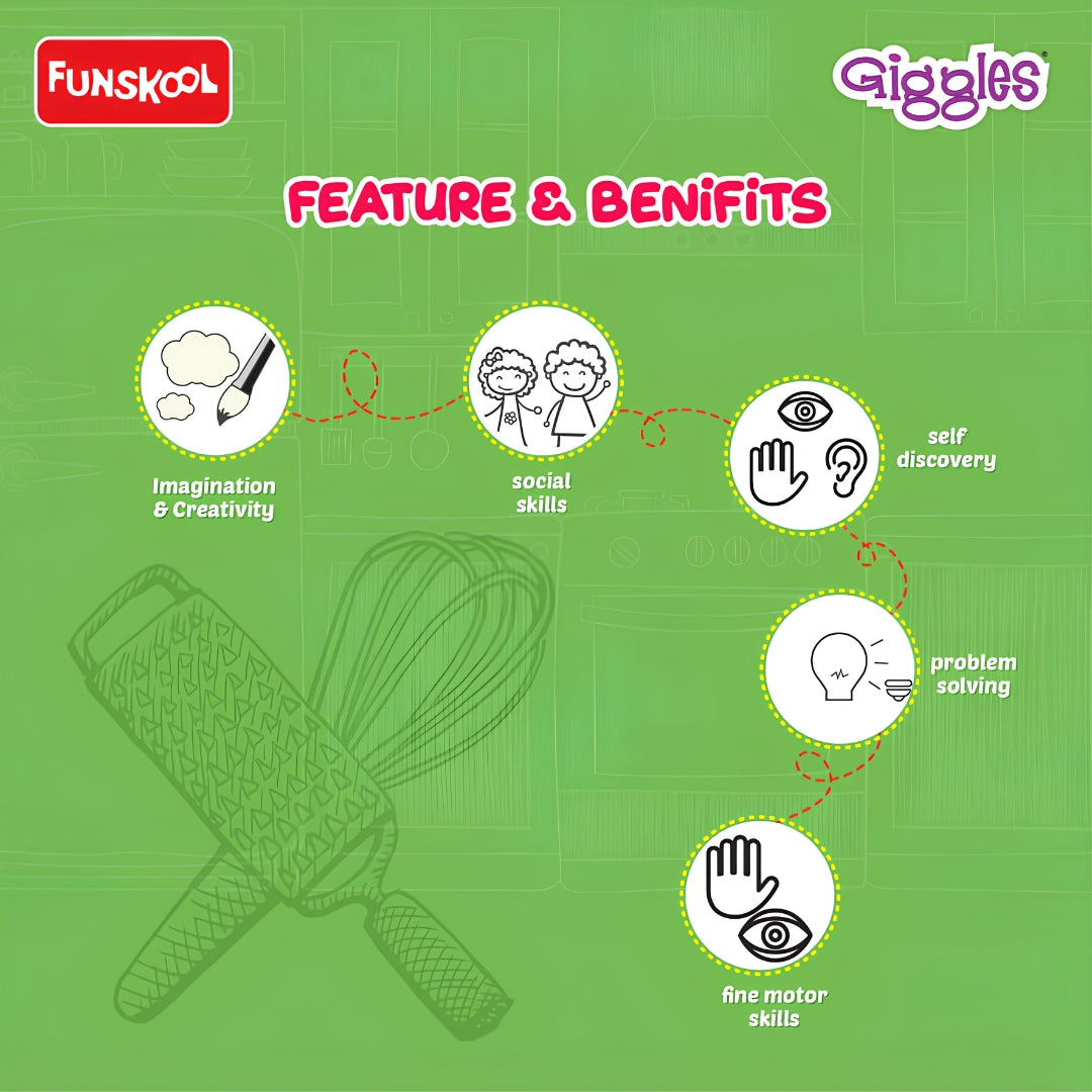 Funskool Giggles Complete Kitchen Set_12