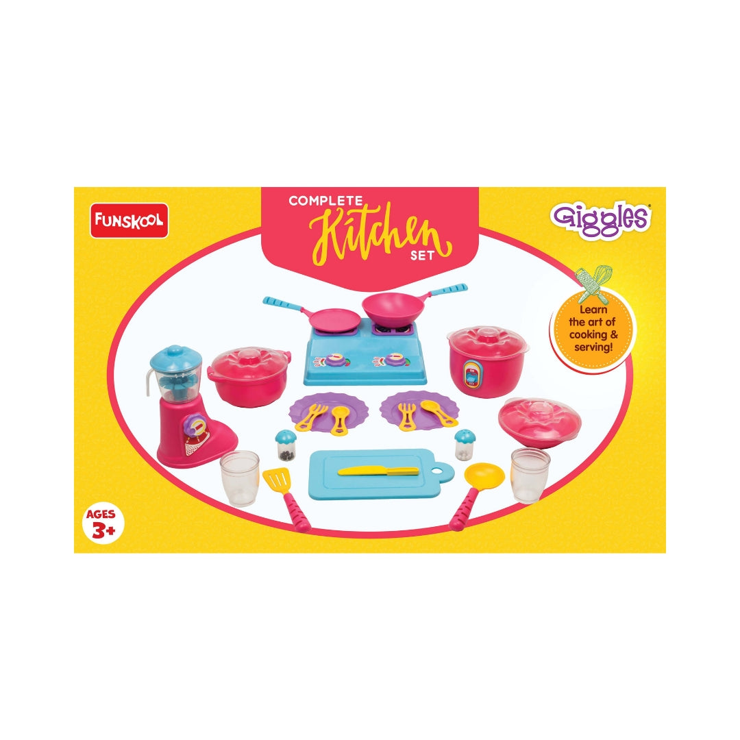 Funskool Giggles Complete Kitchen Set_6