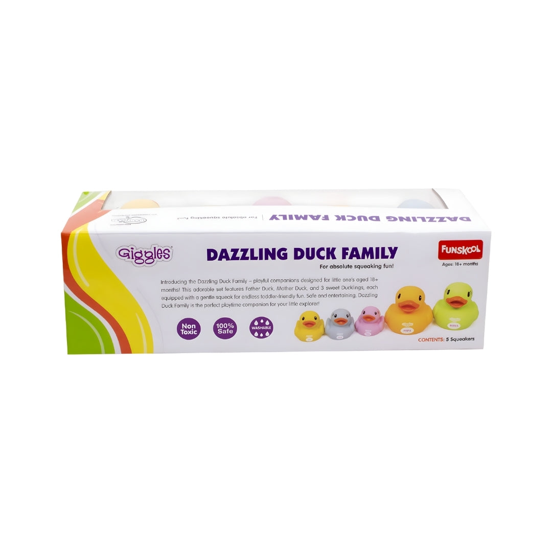 Funskool Giggles Dazzling Duck Family Squeakers_3