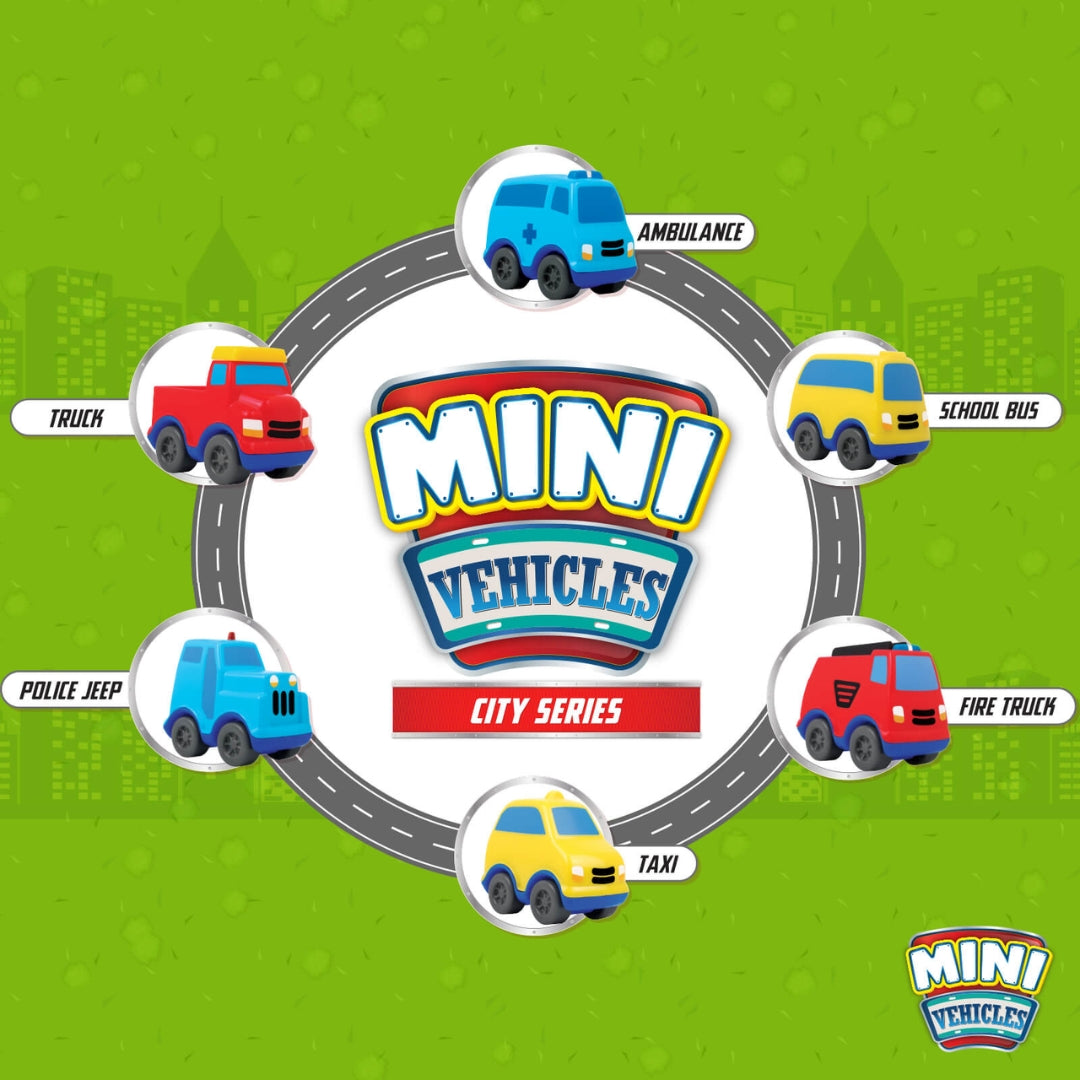 Funskool Giggles Mini Vehicles City Series_19