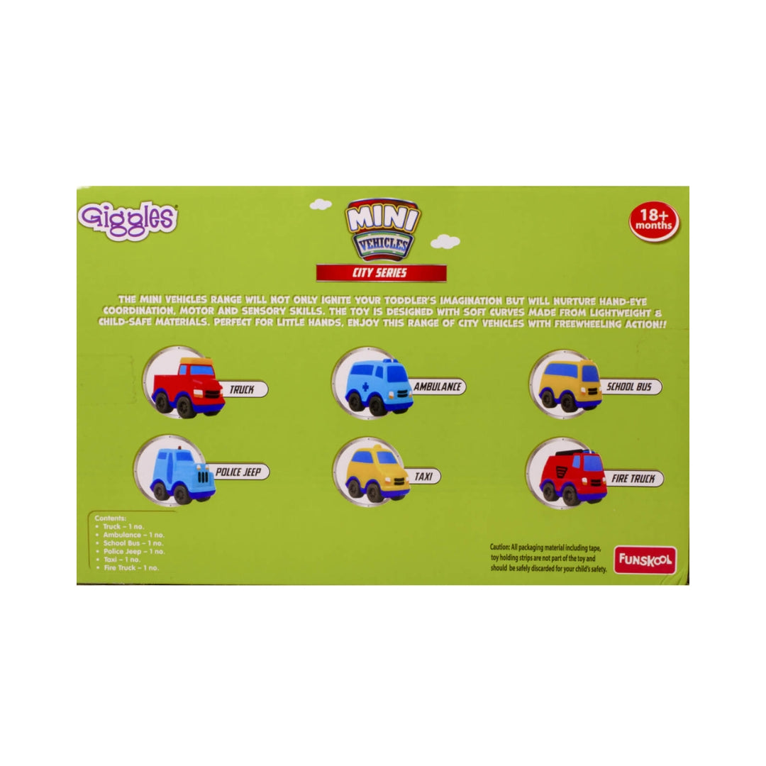 Funskool Giggles Mini Vehicles City Series_3