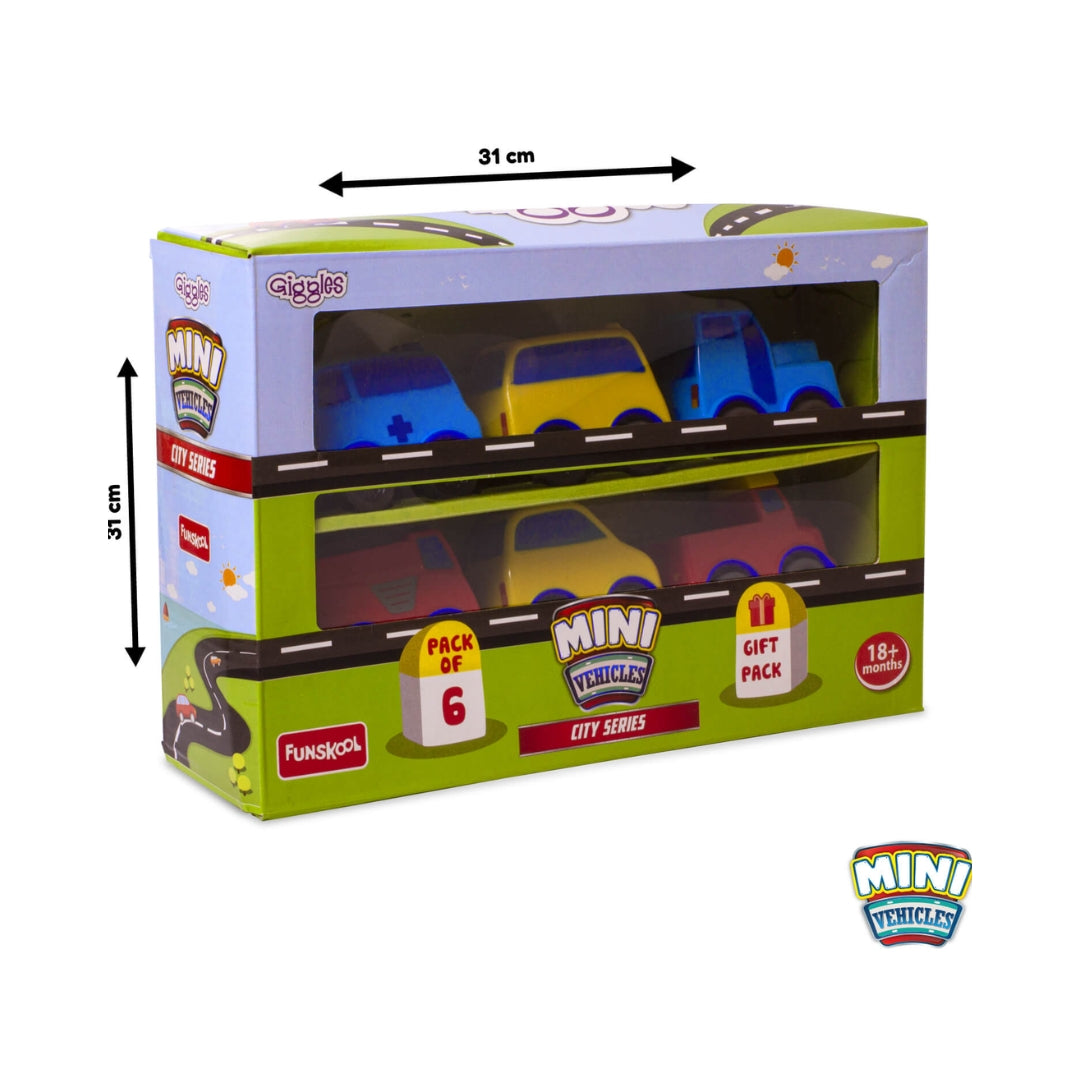 Funskool Giggles Mini Vehicles City Series_4