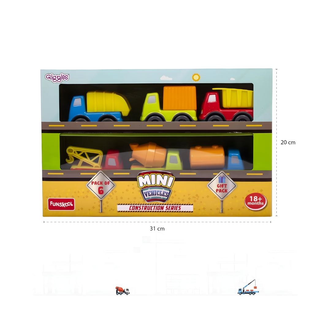 Funskool Giggles Mini Vehicles Construction Series_5