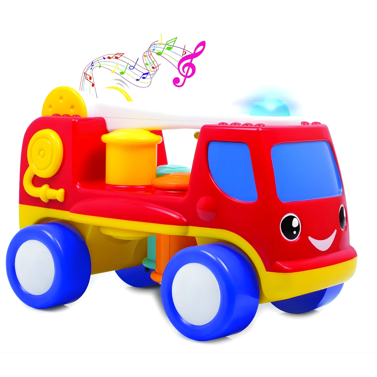 Funskool Giggles Peg Basher Fire Engine_1