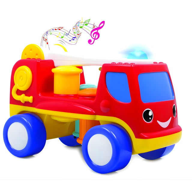 Funskool Giggles Peg Basher Fire Engine_1