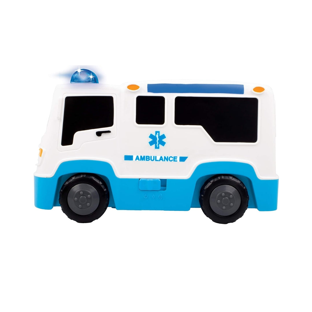 Funskool Giggles Rescue Ambulance - White and Blue_5
