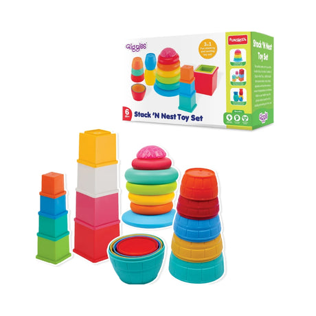 Funskool Giggles Stack N Nest Toy Set_1
