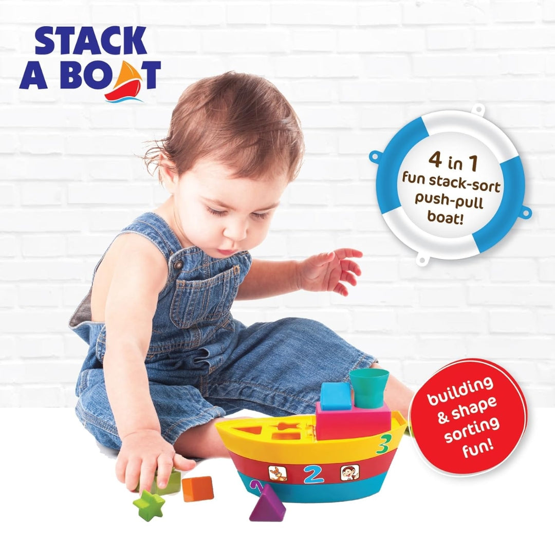 Funskool Giggles Stacking Boat_12