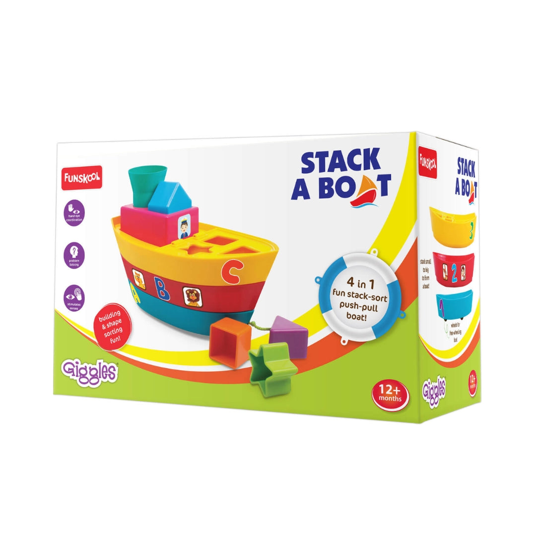 Funskool Giggles Stacking Boat_4