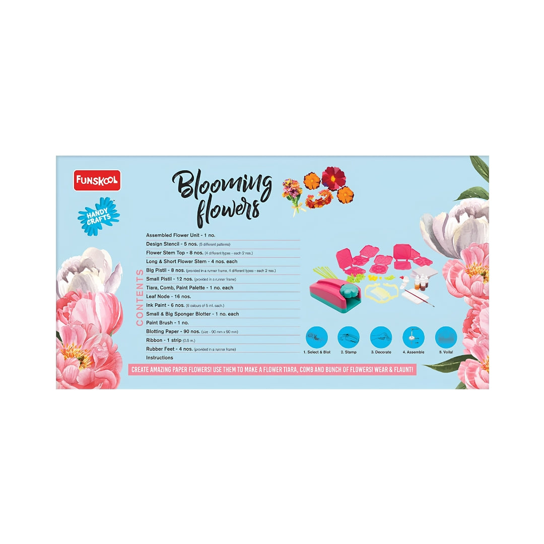 Funskool Handycrafts Blooming Flowers_05