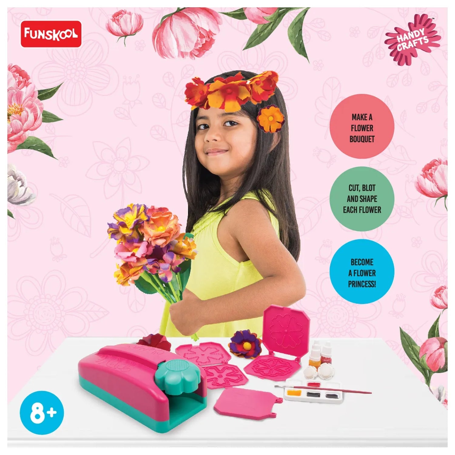 Funskool Handycrafts Blooming Flowers_11