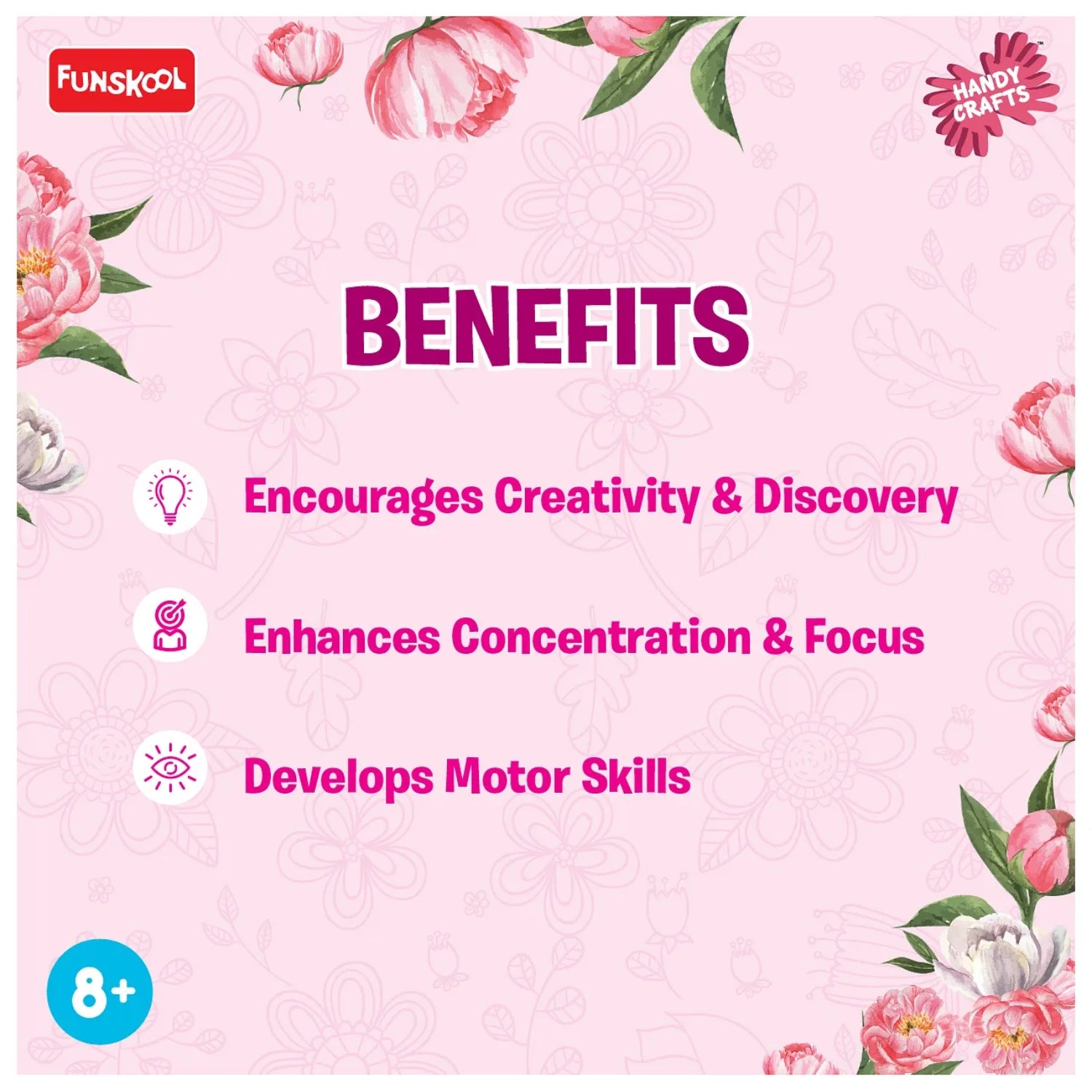Funskool Handycrafts Blooming Flowers_14
