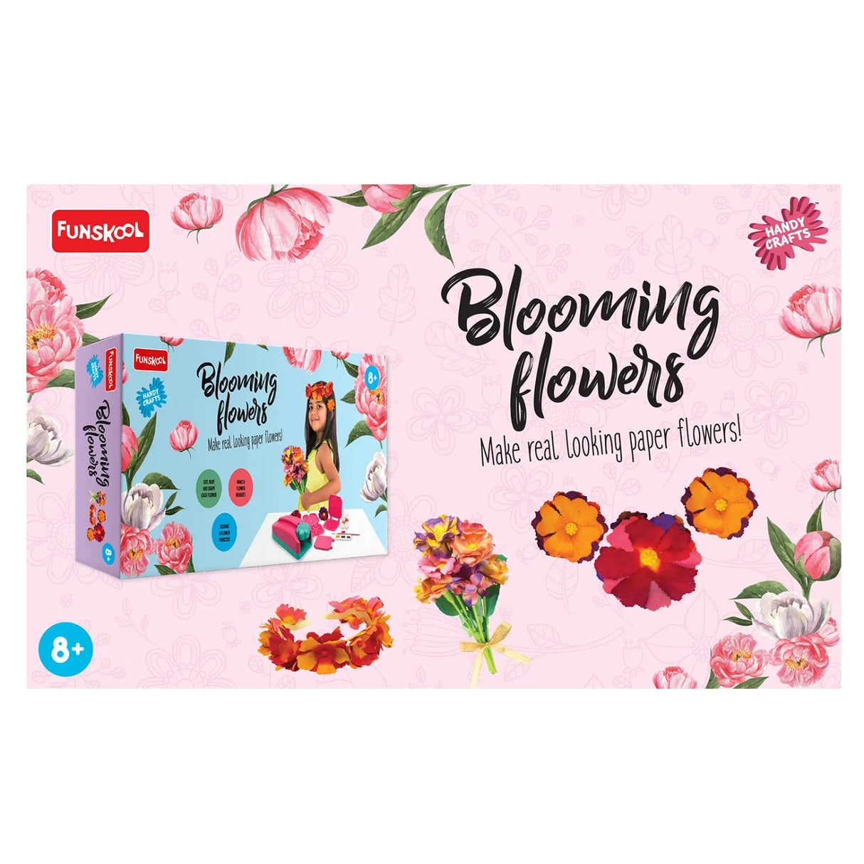 Funskool Handycrafts Blooming Flowers_7