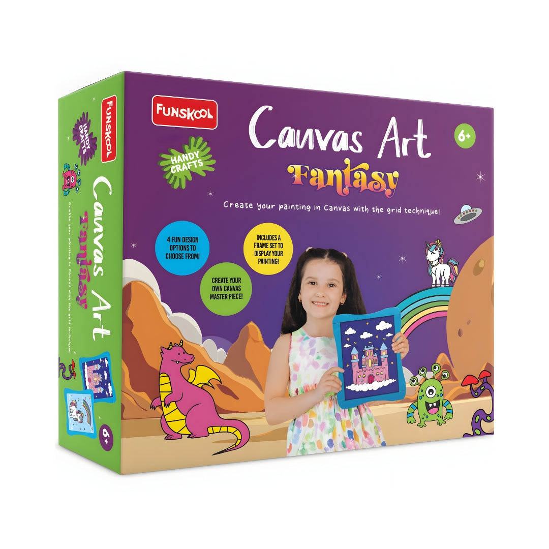 Funskool Handycrafts Canvas Art Fantasy_1