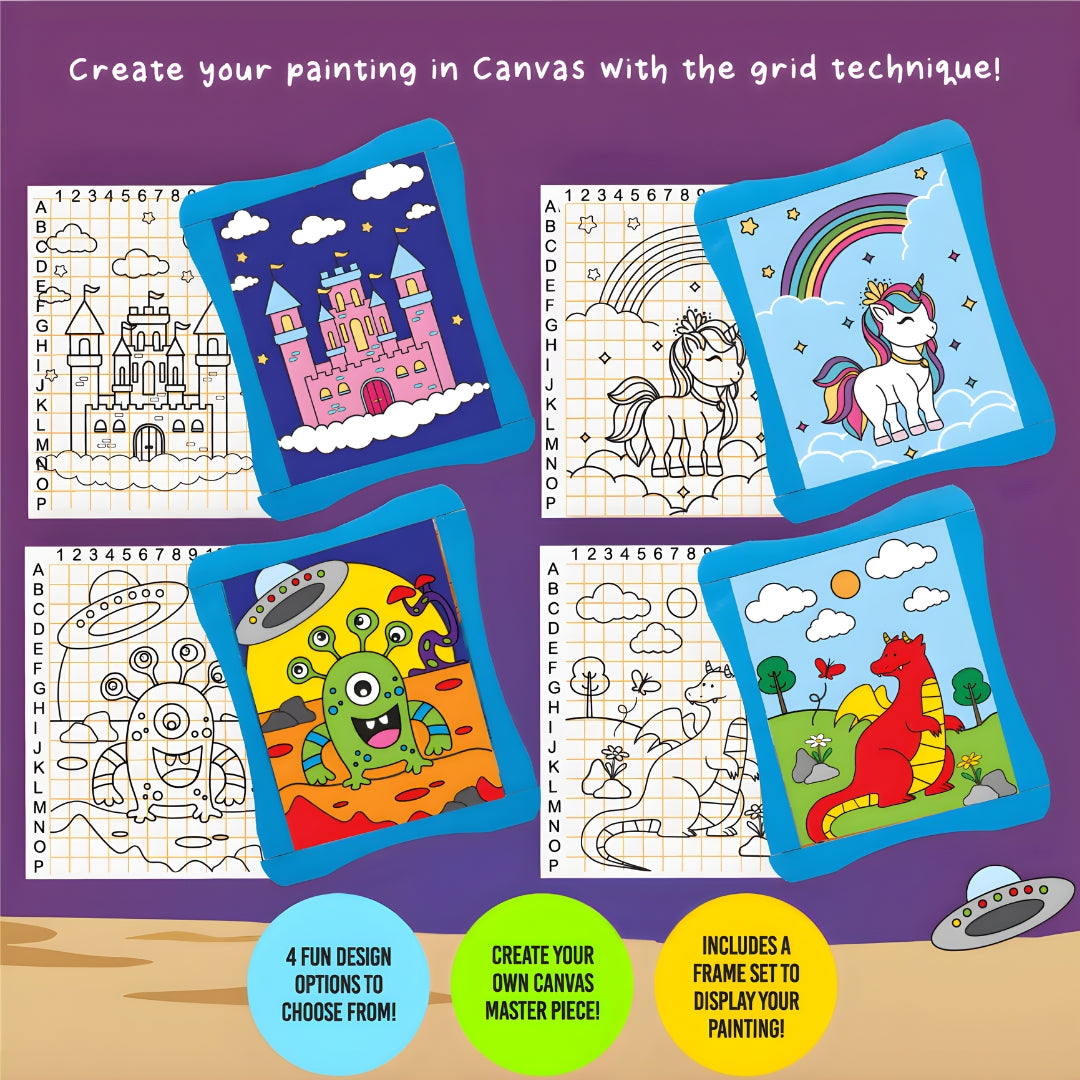 Funskool Handycrafts Canvas Art Fantasy_4