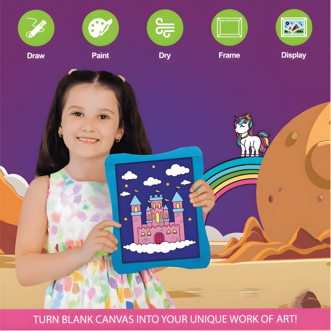 Funskool Handycrafts Canvas Art Fantasy_5