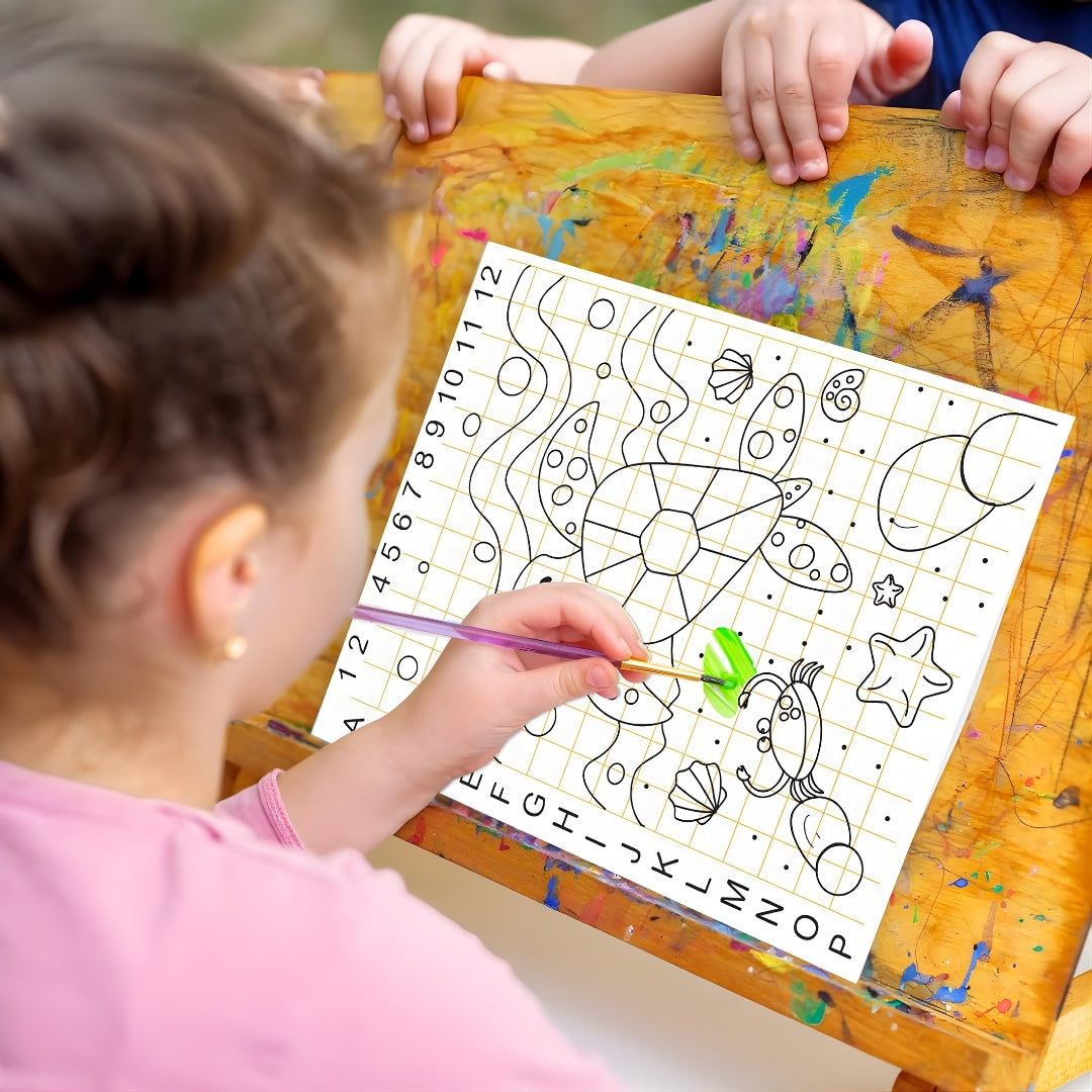 Funskool Handycrafts Canvas Art Glitter-05