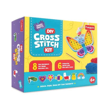Funskool Handycrafts Diy Cross Stitch Kit_1