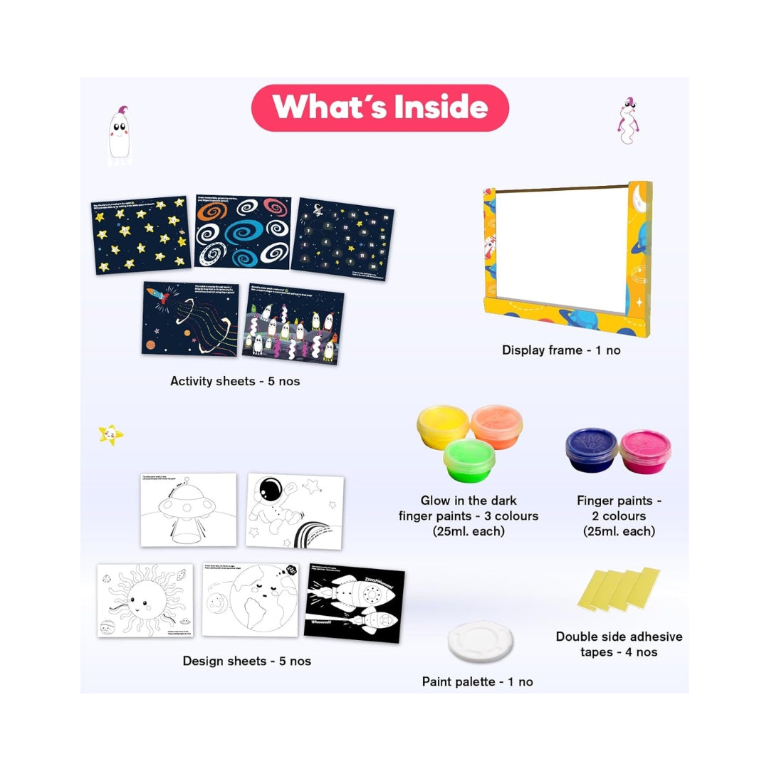 Funskool Handycrafts Finger Painting Space Explorer_4