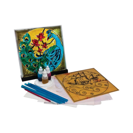 Funskool Handycrafts Glass Painting Kit Nature_1
