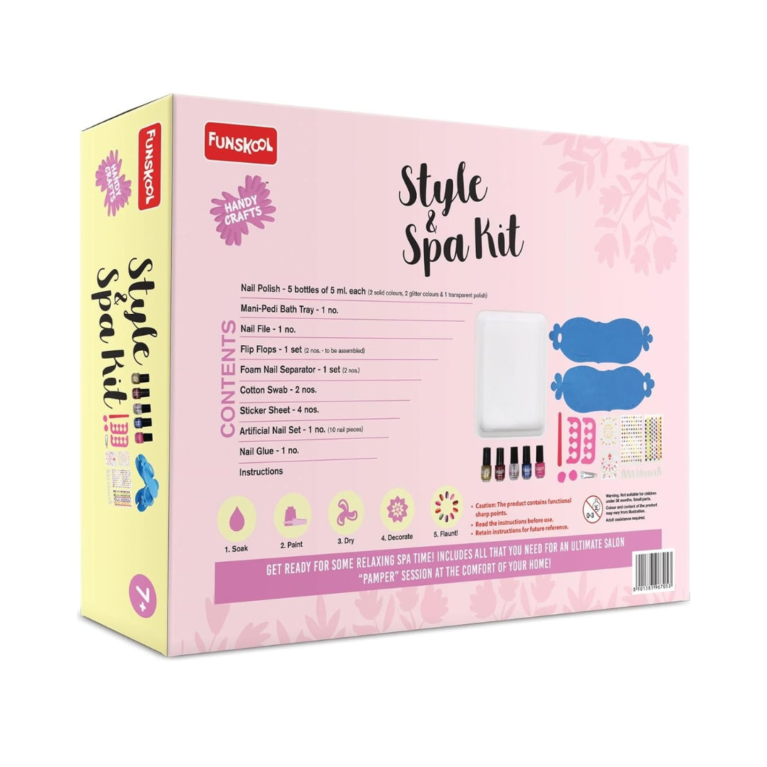 Funskool Handycrafts Style and Spa Kit_4