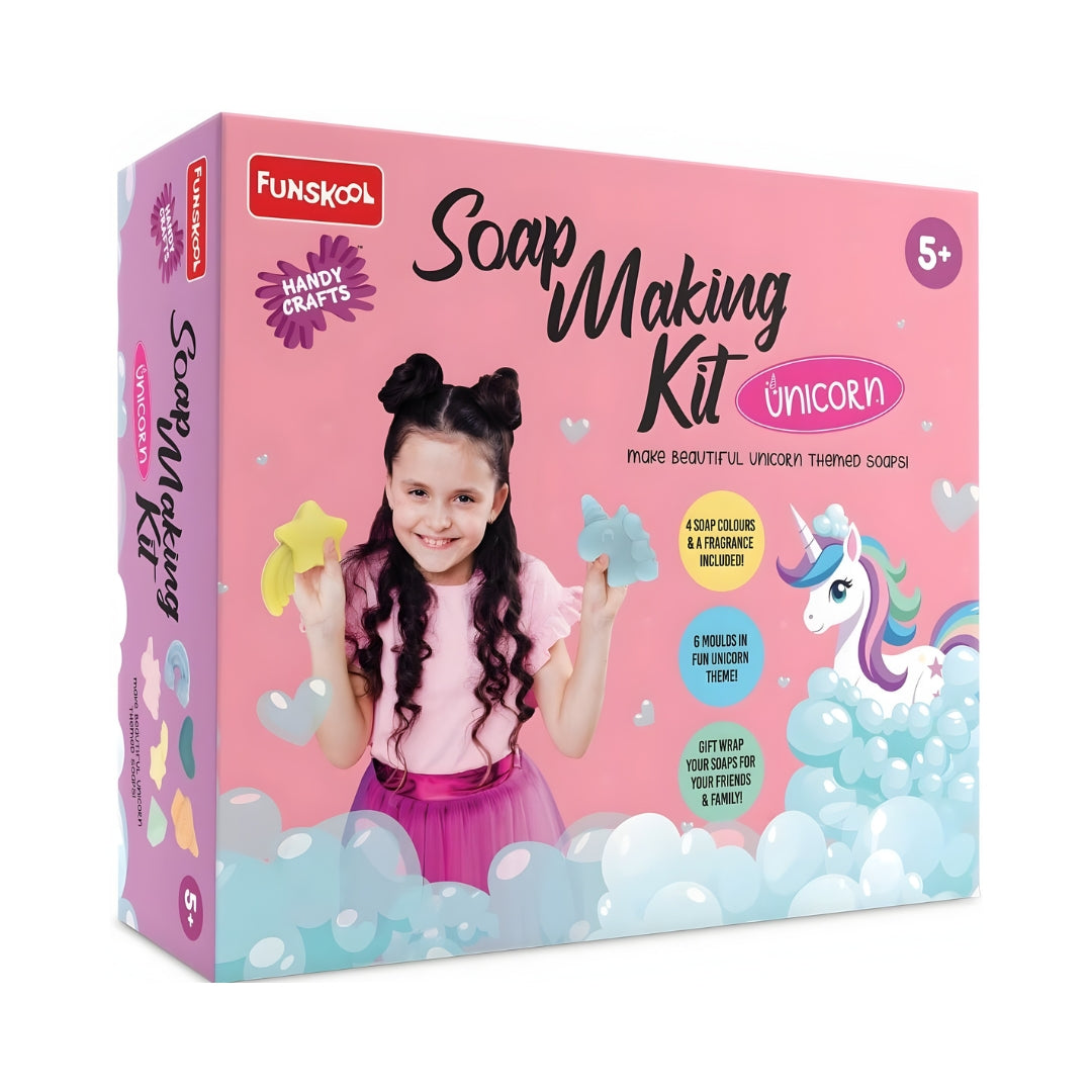 Funskool Handycrafts Unicorn Soap Making Kit_1