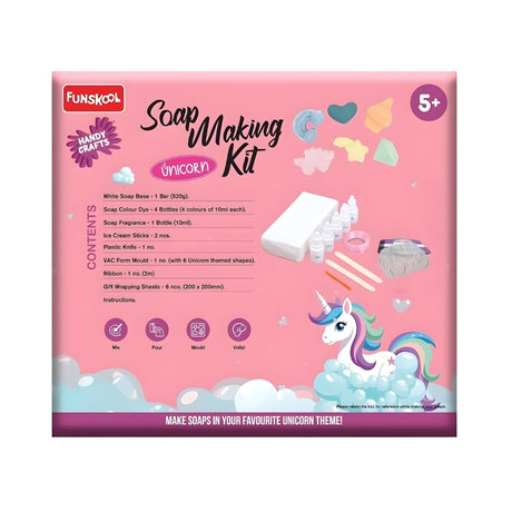 Funskool Handycrafts Unicorn Soap Making Kit_2