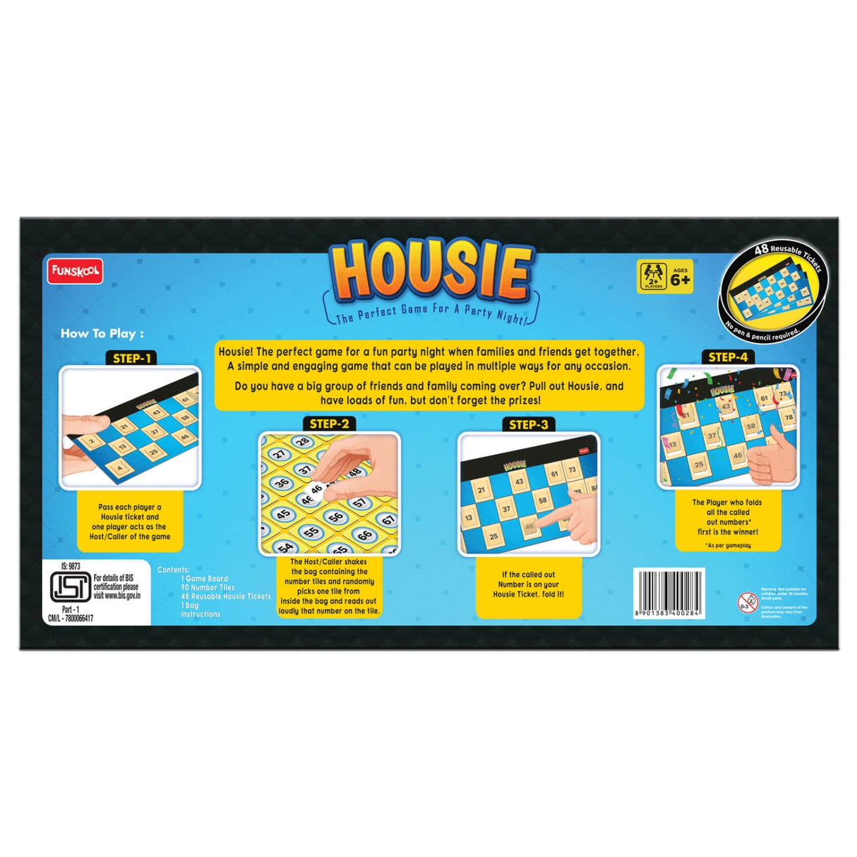 Funskool Housie First 100 Numbers Game_6