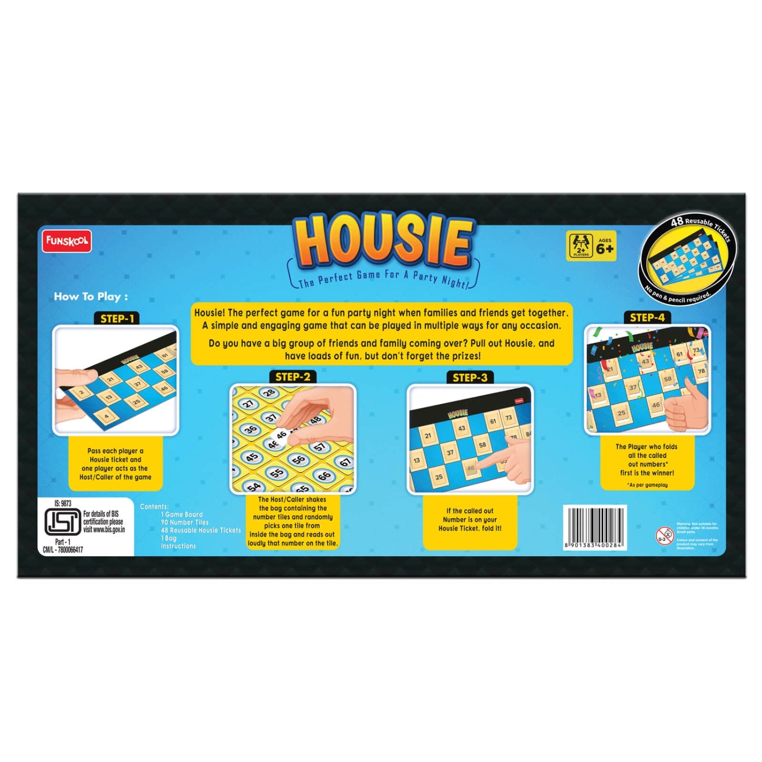 Funskool Housie First 100 Numbers Game_6