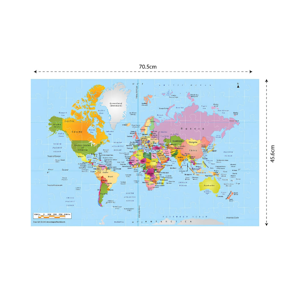 Funskool Let’s Learn World Map Puzzle_05