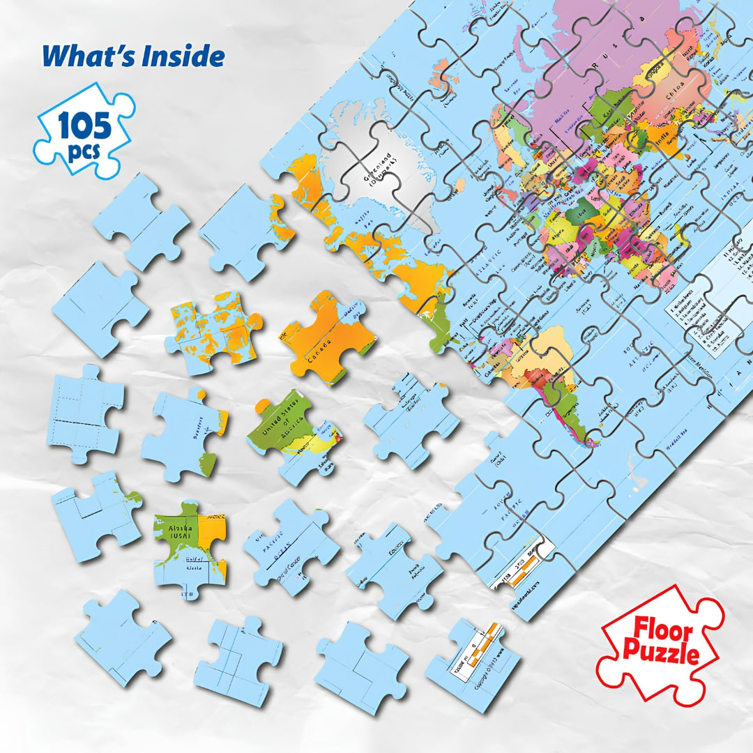 Funskool Let’s Learn World Map Puzzle_06