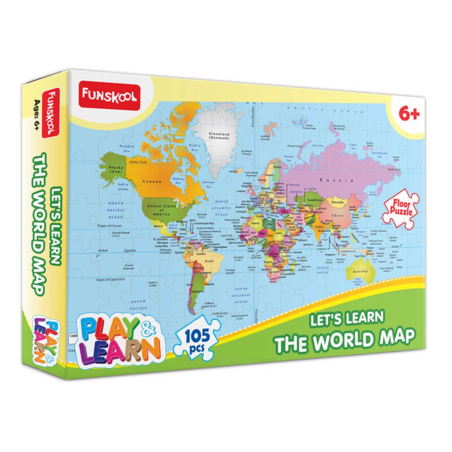 Funskool Let’s Learn World Map Puzzle_1