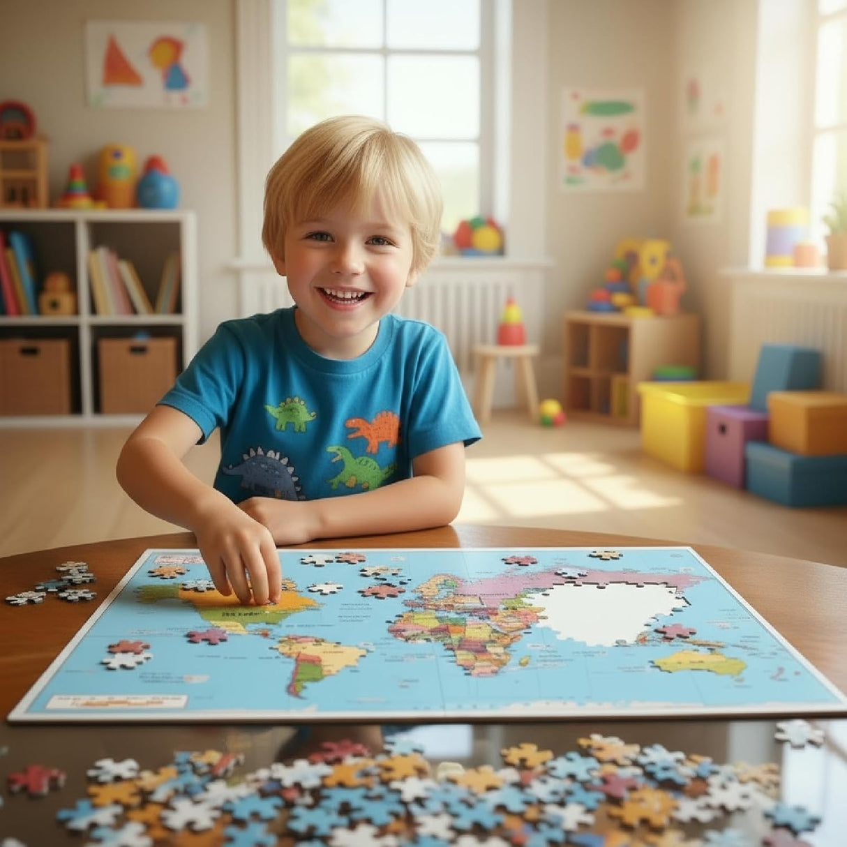 Funskool Let’s Learn World Map Puzzle_10