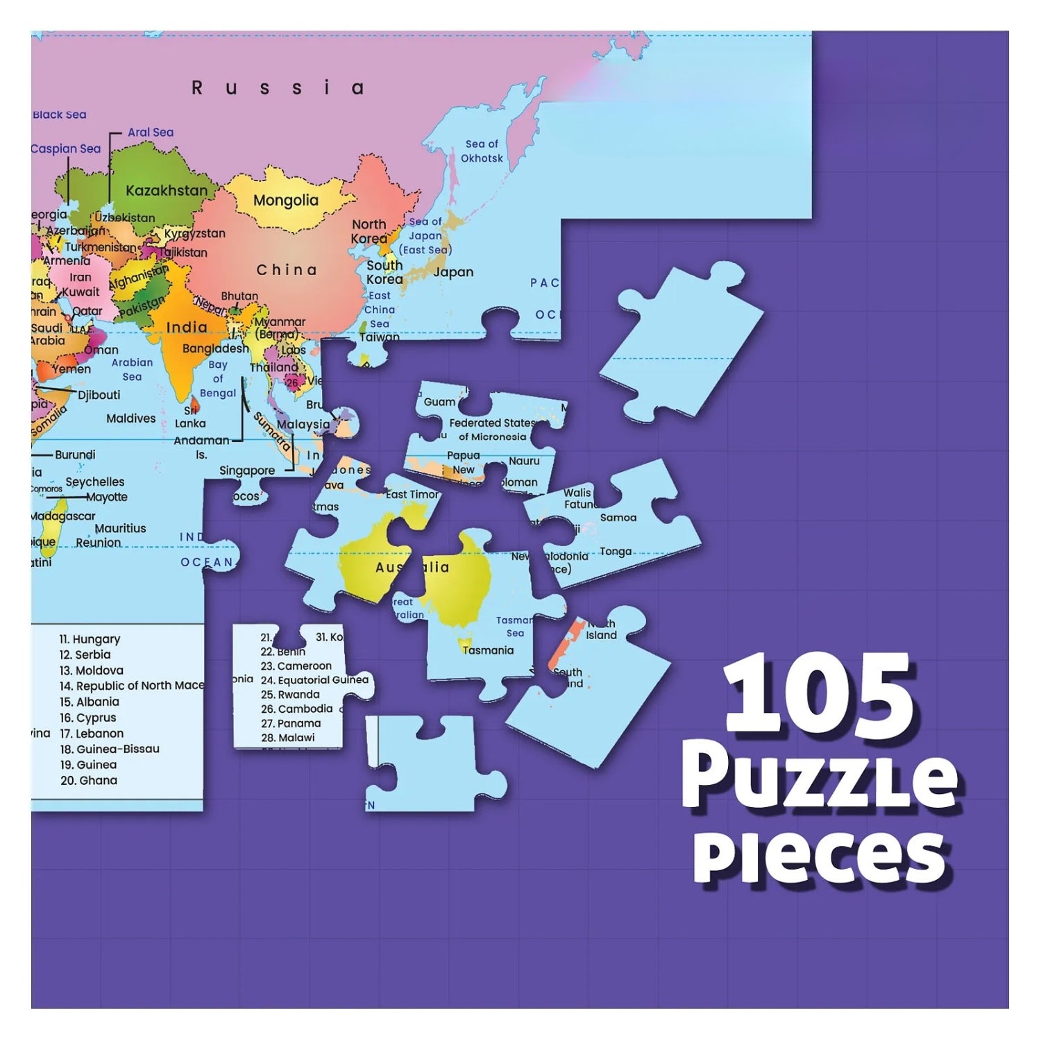 Funskool Let’s Learn World Map Puzzle_7
