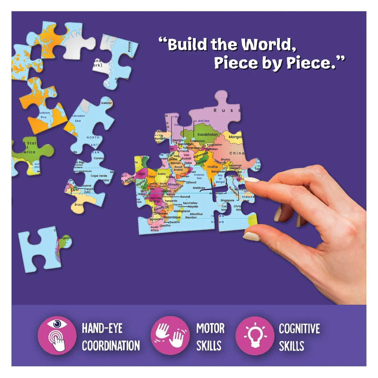 Funskool Let’s Learn World Map Puzzle_8