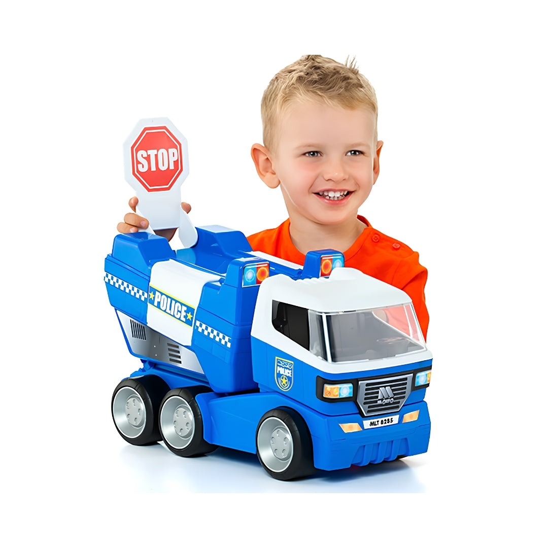 Funskool Molto Police Truck_011