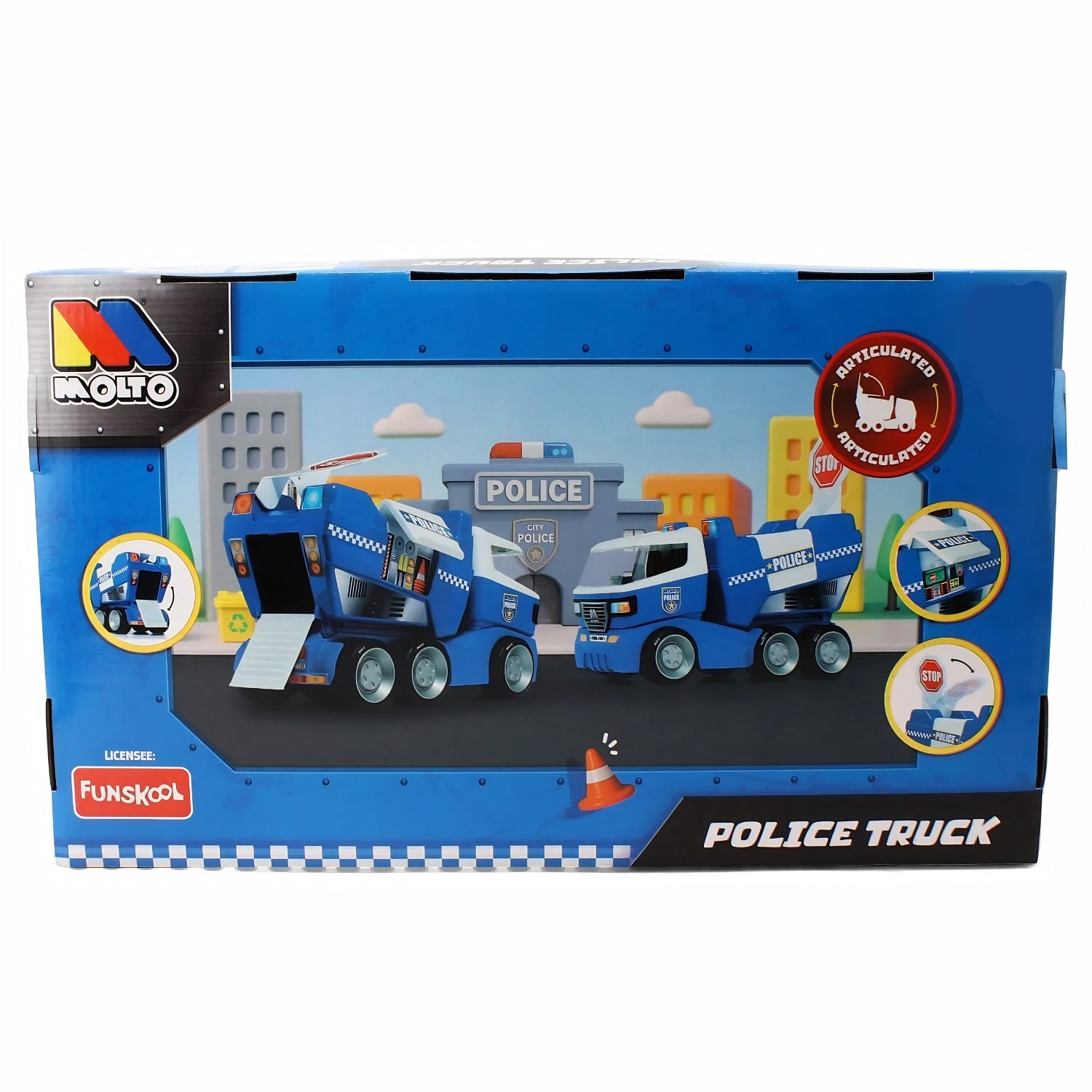 Funskool Molto Police Truck_3