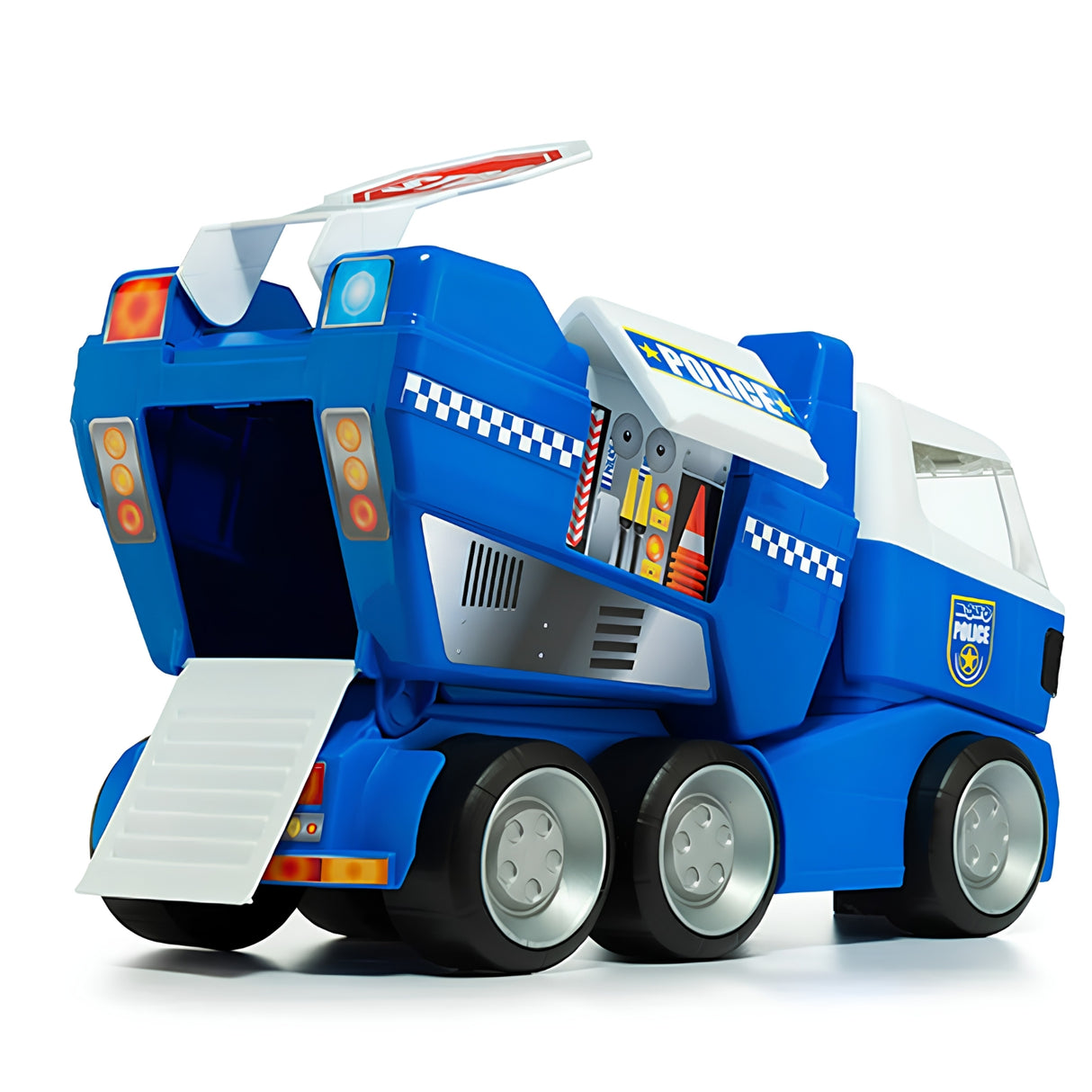 Funskool Molto Police Truck_6