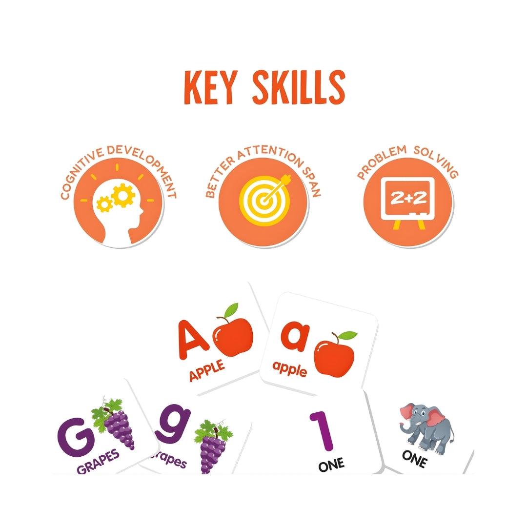 Funskool Ravensburger Alphabets and Numbers Memory_7