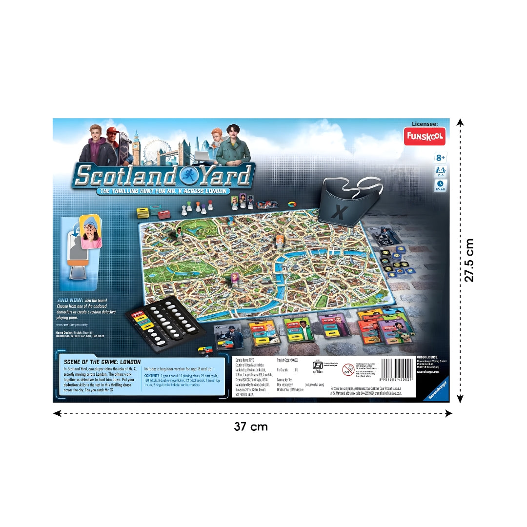 Funskool Scotland Yard Deluxe Ravensburger Game_03