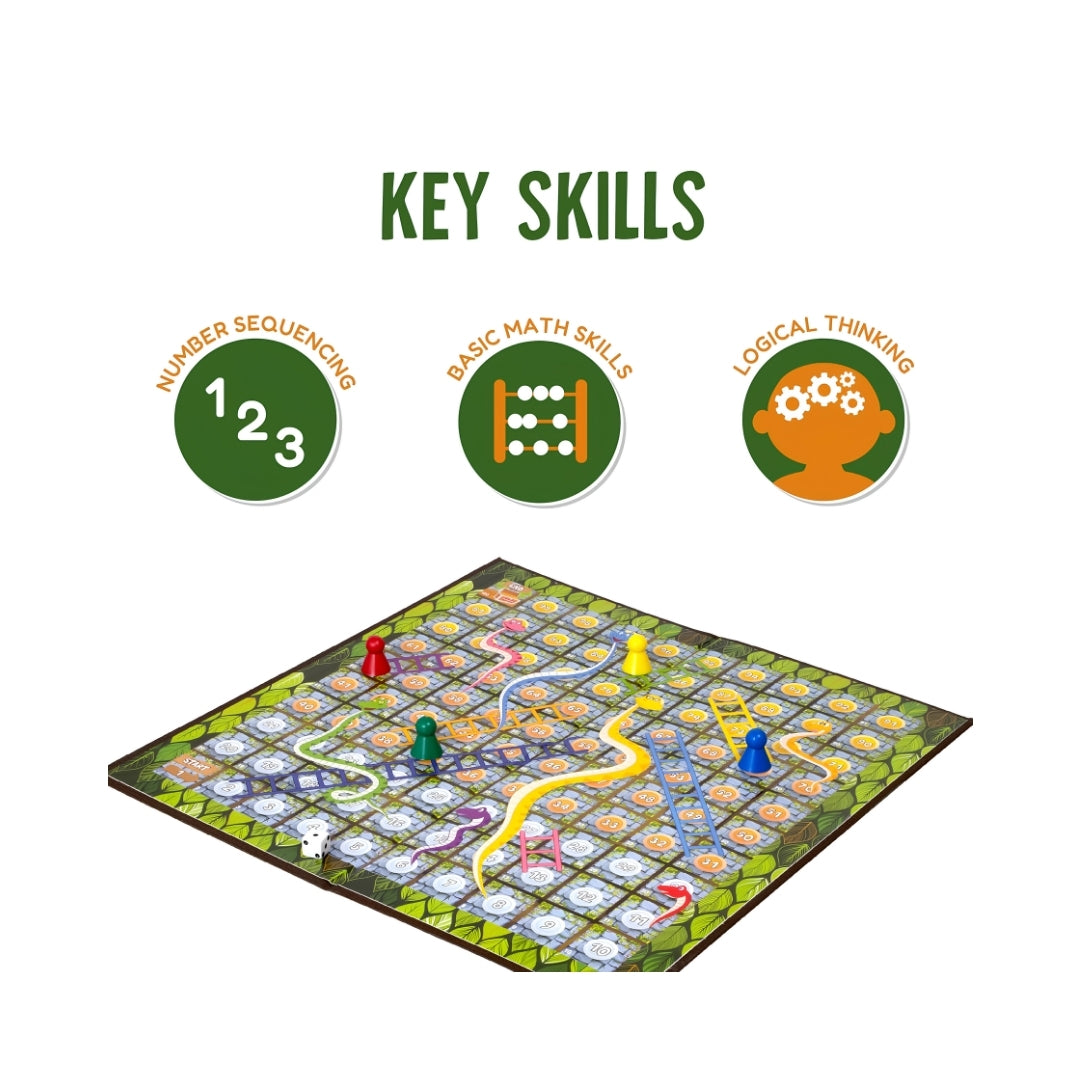 Funskool Snakes and Ladder Games_08